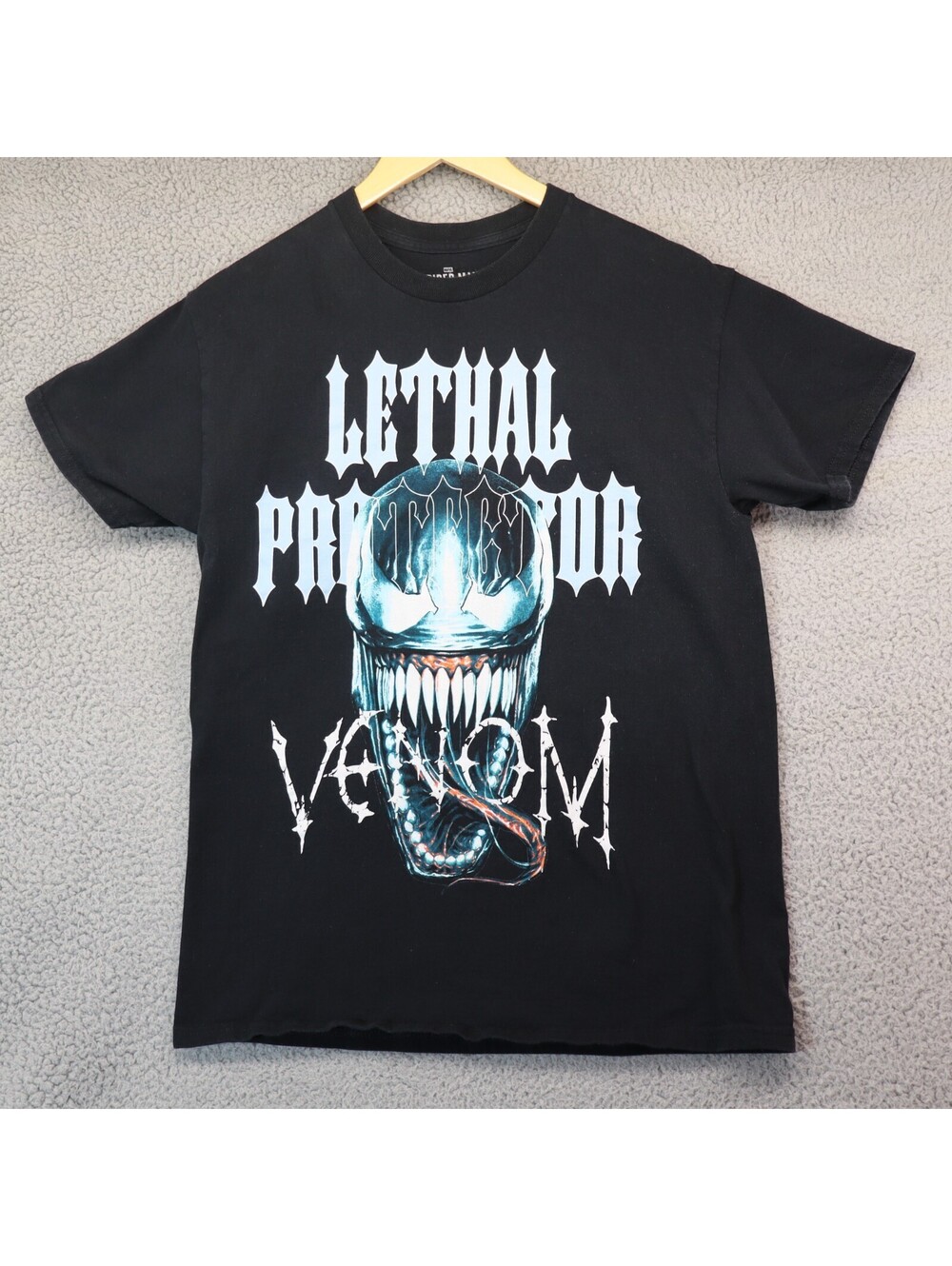Marvel Venom Lethal Protector Black Cotton Men Medium Shirt